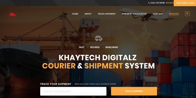 Khaytech Courier And Shipping System Script