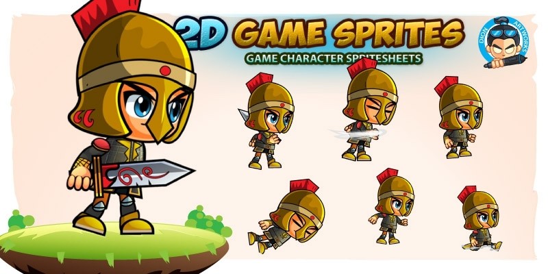 Vornek Game Character Sprites