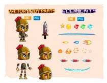 Vornek Game Character Sprites Screenshot 3