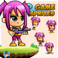 Lily 2D Game Sprites