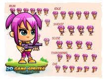 Lily 2D Game Sprites Screenshot 2