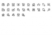 500 Estate Property & Law Vector Icons Pack Screenshot 12