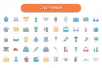 1600 Fashion Isolated Vector Icons Pack Screenshot 3