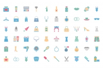1600 Fashion Isolated Vector Icons Pack Screenshot 4