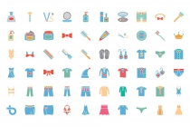 1600 Fashion Isolated Vector Icons Pack Screenshot 5