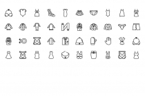 1600 Fashion Isolated Vector Icons Pack Screenshot 18