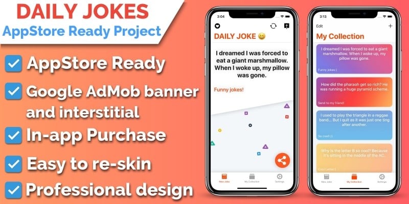 Daily Jokes iOS Application