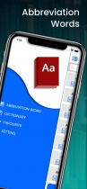 Abbreviation Words Dictionary iOS Screenshot 7