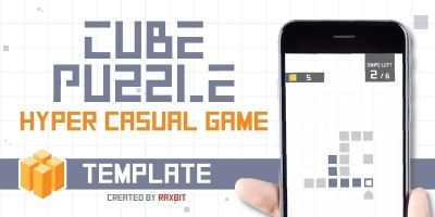 Cube Puzzle – Buildbox Game Template