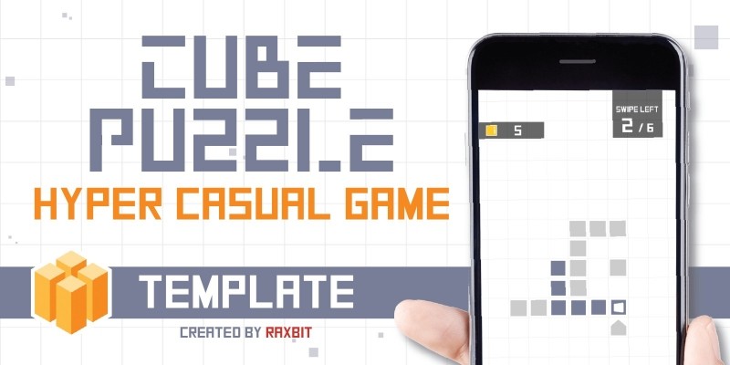 Cube Puzzle – Buildbox Game Template