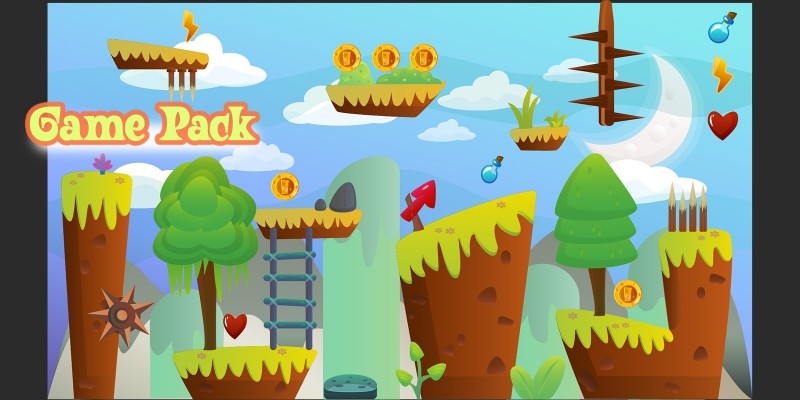 Game Pack Run And Jump Assets 1