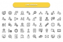 300 Human Resource Vector Icons Pack Screenshot 7