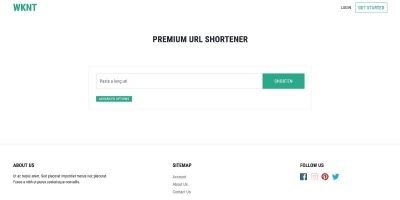 URL Shortener - WarpKnot CMS Plugin