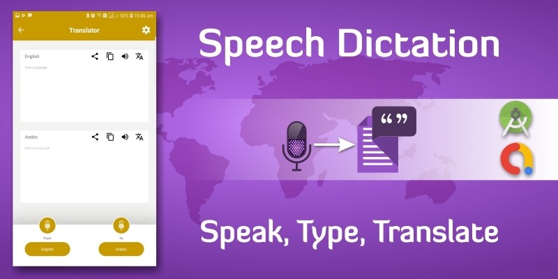Voice Typing Dictation And Translation  Android