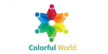 Colorful World Logo Template Screenshot 1