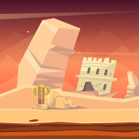 Desert Game Background