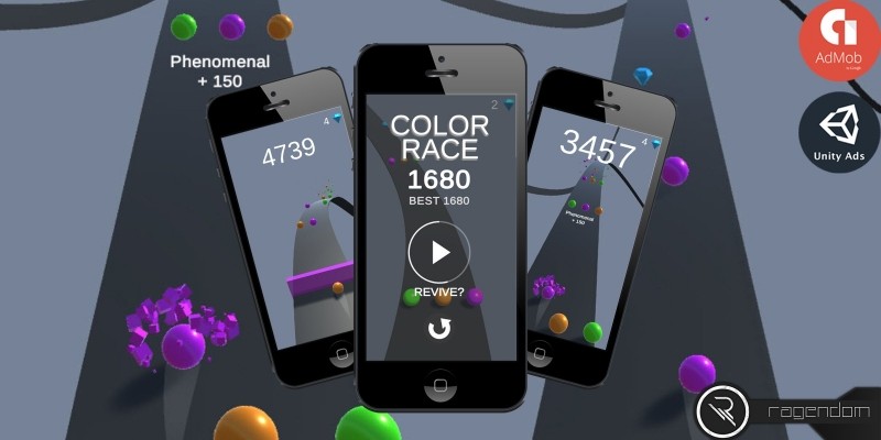 Color Race - Complete Unity Game