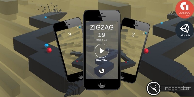 ZigZag - Complete Unity Game