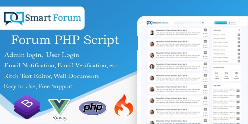 Smart Forum - Forum PHP Script