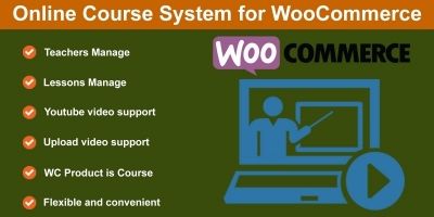 Selling Course Online for WooCommerce