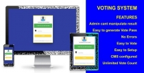 Voting System With Android And iOS App Screenshot 14