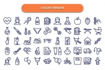 160 Pregnancy And Medical Vector Icons Pack Screenshot 3