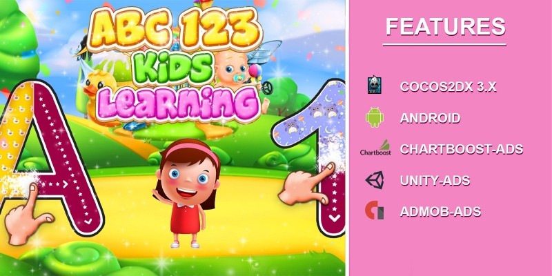 Abc 123 Kids Learning Game - Android