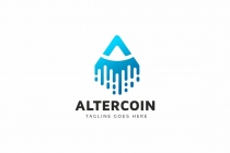 A Letter -  Altercoin Logo Screenshot 1