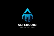 A Letter -  Altercoin Logo Screenshot 2