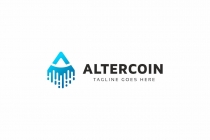 A Letter -  Altercoin Logo Screenshot 3