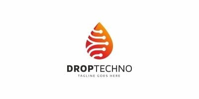 Drop Techno Logo