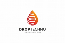 Drop Techno Logo Screenshot 1