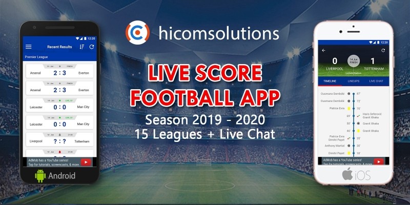 Livescore Football App Season 2019-20 For Android