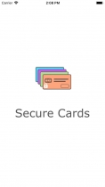 SecureCards - iOS Source Code Screenshot 1