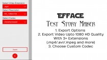 Efface Text Story Maker .NET Screenshot 2