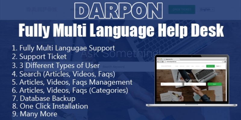 Darpon Help Desk Script