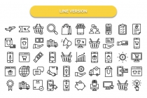 150 Online Shopping Vector Icons Pack Screenshot 3