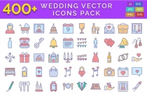 400+ Wedding Vector Icons Pack Screenshot 1