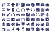 600 Multimedia Vector Icons Pack Screenshot 14