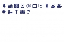 600 Multimedia Vector Icons Pack Screenshot 15