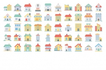 300 Building Bold Line Icons Pack Screenshot 2