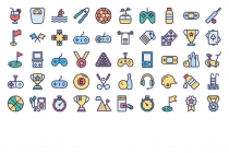 400 Sports And Game Outline Vector Icons Pack Screenshot 2