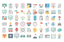290 Startup Color Isolated Vector Icons Pack Screenshot 2