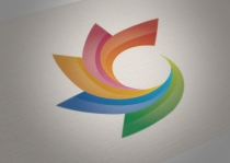 Colorful Circle Company Logo Design - Vector Screenshot 3