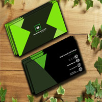 GreenBlack Business Card
