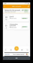 Finance Manager - Android Source Code Screenshot 3