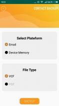 Contact Backup And Restore - Android Source Code Screenshot 12