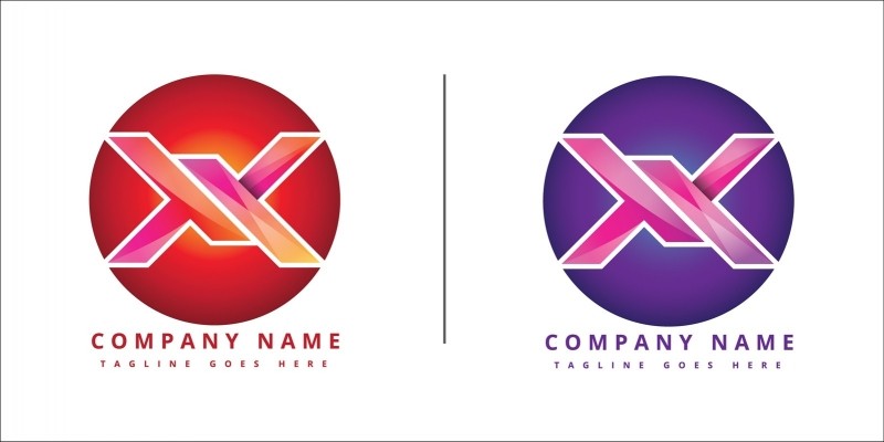 X company Logo Sesign Inspiration Vector