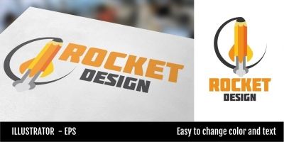 Rocket Design Logo