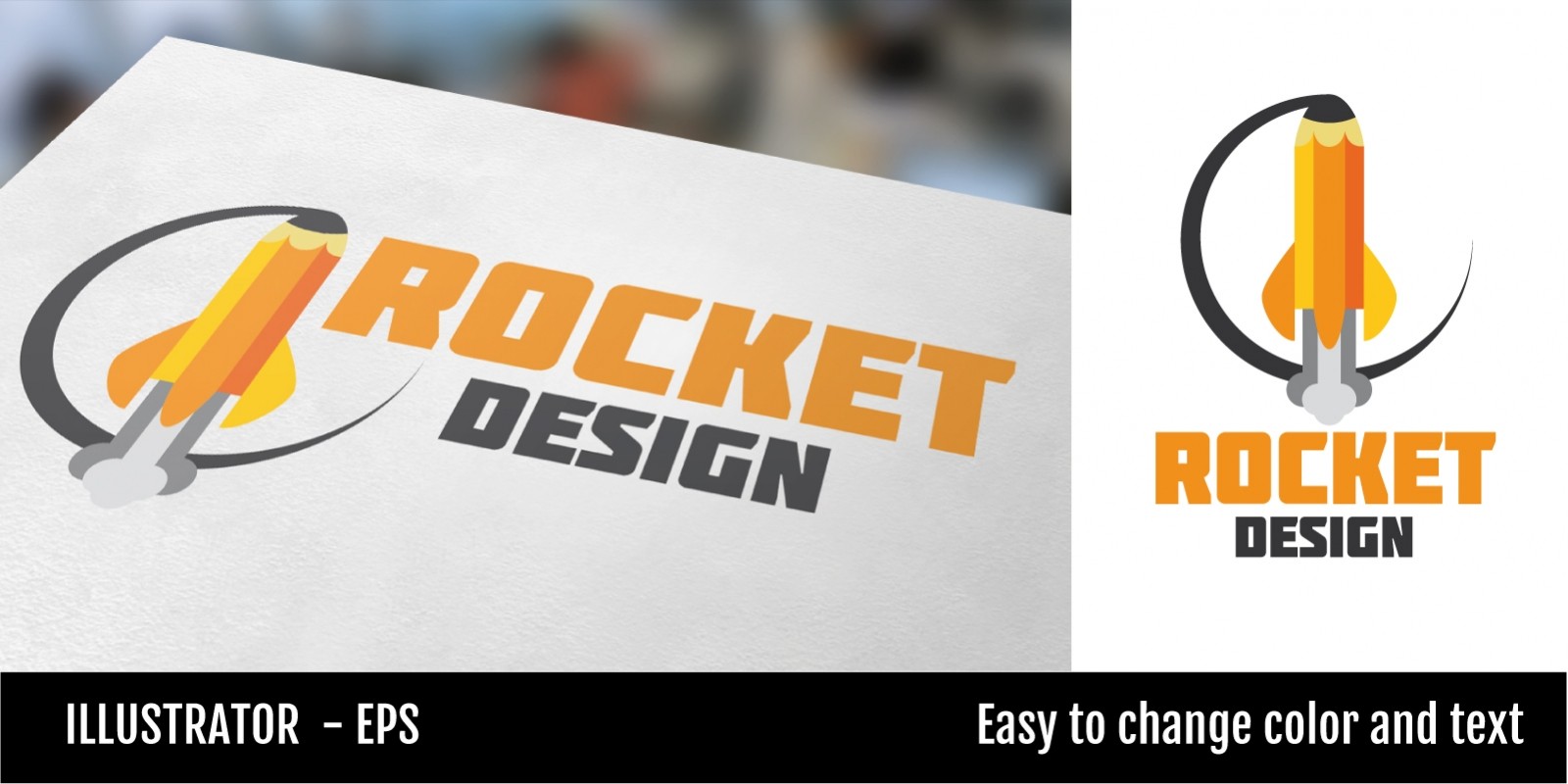 Rocket Design Logo